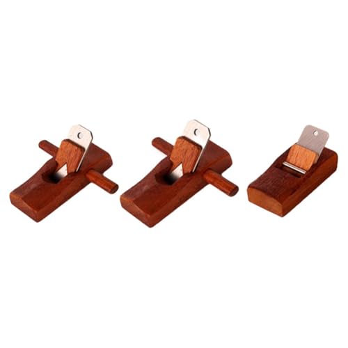 Holzbearbeitungs-Handhobel für Tischlerei und DIY-Projekte, flaches Hobelwerkzeug zum Trimmen und Veredeln von Holz (100 mm) von Hasaller