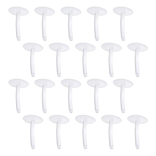 Karpfenangeln Köderstopper, perfekt für Hair Rig Mittagessen Fleischzubehör für bessere Hakensichtbarkeit und Erfolg (klein) von Hasaller