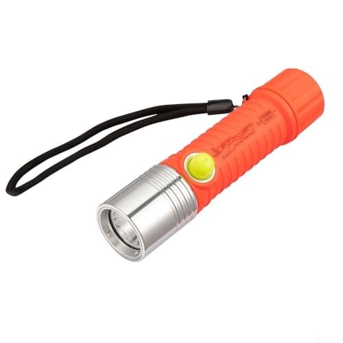 Kompakte LED-Tauch-Taschenlampe mit großer Reichweite von über 500 Metern von Hasaller