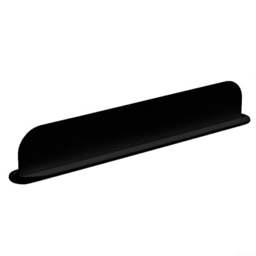 Küchenspüle aus Silikon, entworfen, um Wasserspritzer zum Geschirrspülen zu blockieren und saubere und trockene Arbeitsplatten zu pflegen (schwarz) von Hasaller