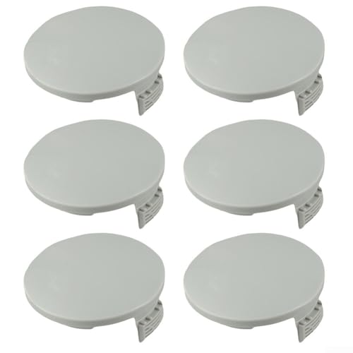 Langlebige Spulenabdeckungen für RLT Trimmer RLT4027 RLT4125 RLT5027 RLT6030 stabiles ABS, Verpackungsoptionen von 2 oder 6 für Komfort (6 Stück) von Hasaller