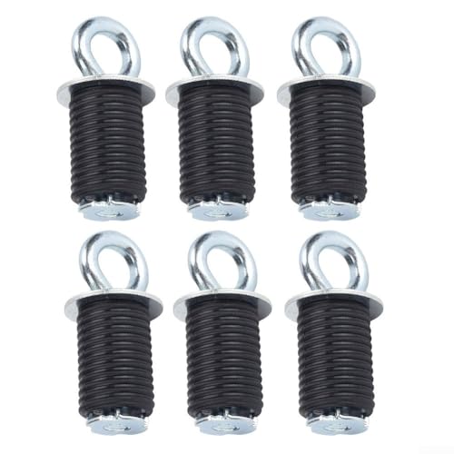 Lock and Ride Tie Down Anchor Cargo Hooks 6 Pieces for Polaris For RZR1000 For UTV ATV Sturdy Metal Anchors for Safe and Secure Cargo Fastening von Hasaller
