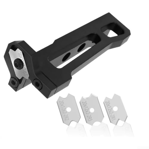 Manuelle Holzbearbeitung Hobel mit Hartmetallklingen R1 R2 R3 zum Kantenanleimen und Entgraten, geeignet für dünnes und dickes Holz (R2-Set) von Hasaller