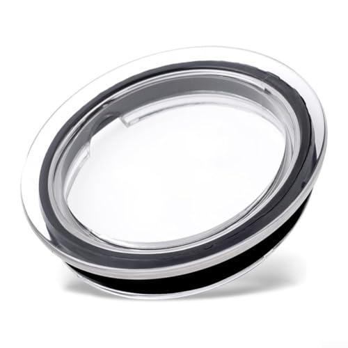 Milchaufschäumer Deckel Milchaufschäumer Abdeckung Clear View Kunststoffdeckel Spülmaschinenfest Ersatzdeckel mit Silikondichtung für Modelle 3593 3594 Küchenzubehör Teil 93271(B) von Hasaller