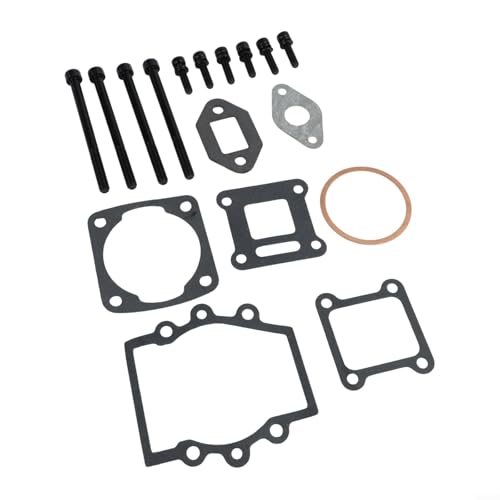 Motorzylinderkopfdichtungs-Montagemutter-Set für 43 cc 47 cc 49 cc Pocket Bike zur Wiederherstellung der Motorleistung von Hasaller
