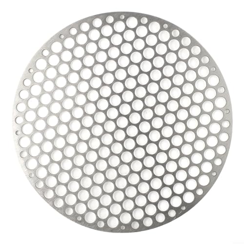 Professionelles Edelstahl-Back-/Kühlgitter für Backofen, Pfannen, Braten, Dampfgaren, Topfdeckelhalter (20 cm) von Hasaller