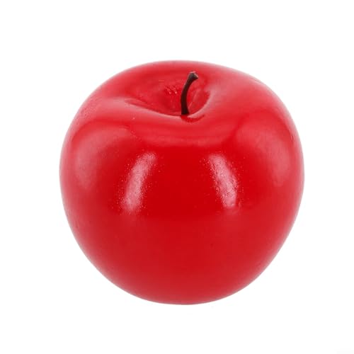 Realistische künstliche Früchte aus Kunststoff für Tisch und Schaufenster (groß, rot) von Hasaller