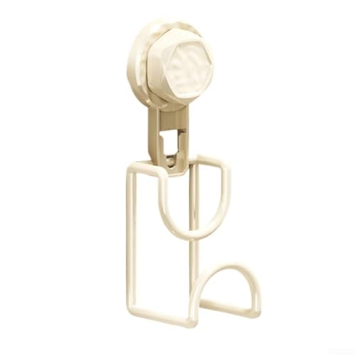 Robuste Saugnapfhaken für die Küche, Aufbewahrungslösung für Handtücher und Toilettenartikel, platzsparendes Design (beige) von Hasaller
