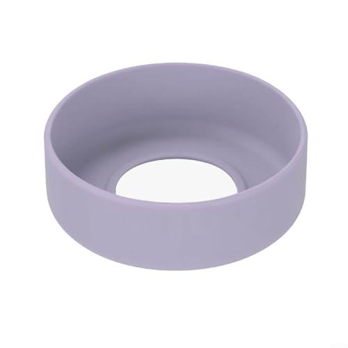 Rutschfeste Silikon-Unterseite für Wasserflaschen, passend für 76 x 79 mm Durchmesser und bietet maximalen Schutz (lila) von Hasaller