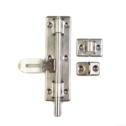 Schieberiegel aus Edelstahl für Zäune und Garagen, für sicheren Schließmechanismus (20,3 cm) von Hasaller
