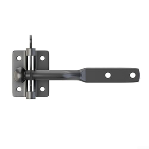 Secure Farm Fence Lock Buckle Reliable Solution for Courtyards and Gardens (Black-S) von Hasaller