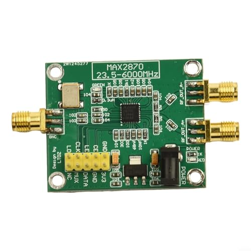 Signalgenerator-Module MAX2870 23,5-6000 MHz RF Signalquellenmodul PLL VCO integrierter spannungsgesteuerter Oszillator mit STM-32-Treiber und Ultra-Breitband-Phasenverriegelungsschleife von Hasaller