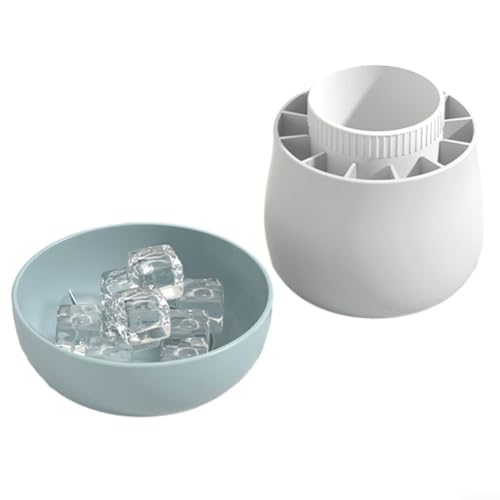Silikon-Eiszylinder für die Herstellung von Eis für Würfel, benutzerfreundliche Eiswürfelform für die Küche (blau) von Hasaller