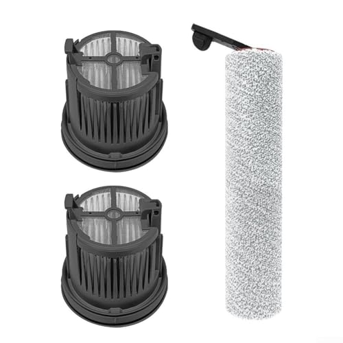 Staubsauger-Rollbürsten HEPA-Filter-Sets Rollen Bürstenleisten HEPA-Filter Kits für MOVA X4 Pro Nass-Trockensauger Ersatzteile Zubehör (A) von Hasaller