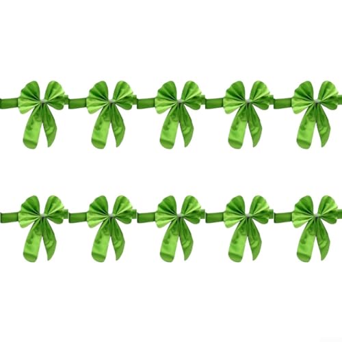 Stuhlschärpen mit Schleifen-Design, für Hochzeiten, Partys und Versammlungen, Grün, 10 Stück Stuhlschärpen mit Schleifen-Design, für Hochzeiten, Partys und Versammlungen, Grün, 10 Stück von Hasaller