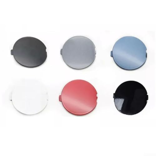 Zuverlässige Abschleppösen-Kappe für Mazda CX3 2014 2023, perfekt passend für Frontstoßstangen-Design (rechts schwarz) von Hasaller