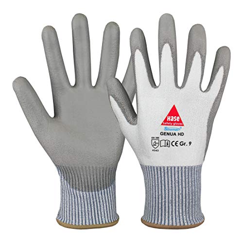 Hase Schnittschutzhandschuhe Genua HD Größe 10, Dyneema 10 Stk von Hase Safety Gloves