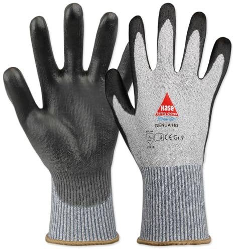 Hase Safety gloves Schnittschutz-Arbeitshandschuhe Genua HD, Größe 10 von Hase Safety gloves