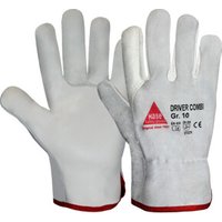 Hase Driver Combi Montagehandschuh aus Rindnappa-/Rindspaltleder Größe 9 von Hase