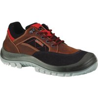 Hase Nepal Brown S3 Sicherheitshalbschuh aus Nubukleder Größe 42 von Hase