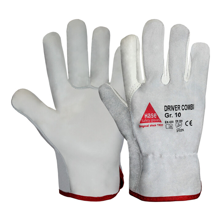 Hase Sicherheitshandschuhe Arbeitshandschuhe Schutzhandschuhe Nappaleder Grau 10 B-Ware Hase Sicherheitshandschuhe Arbeitshandschuhe Schutzhandschuhe Nappaleder Grau 10 B-Ware von Hase