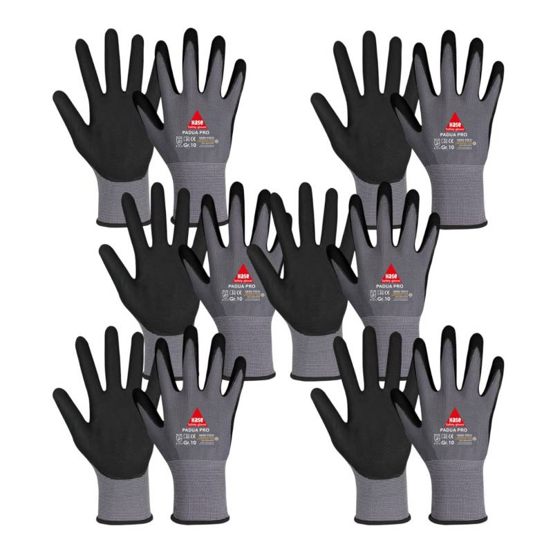 B-Ware Hase Sicherheitshandschuhe Montagehandschuhe Größe 8 Arbeitshandschuhe 6 Stück B-Ware Hase Sicherheitshandschuhe Montagehandschuhe Größe 8 Arbeitshandschuhe 6 Stück von Hase