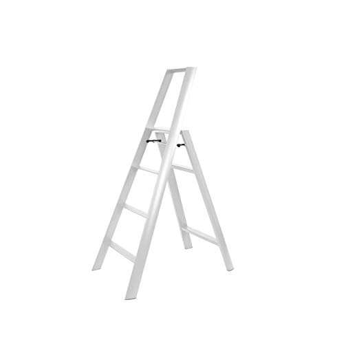 Hasegawa Ladders Lucano Trittleiter, 4, Weiß von Hasegawa
