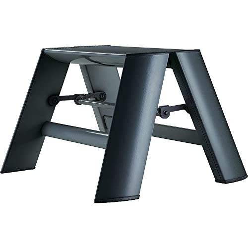 Hasegawa Ladders Ml1.0-1BK Trittleiter, Schwarz von Hasegawa