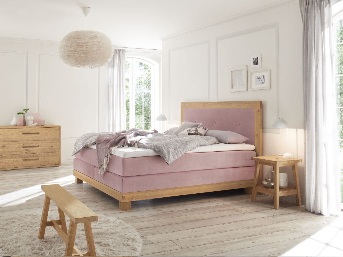 Hasena Boxspringbett Massiva Rose Hasena Boxspringbett Massiva Rose von Hasena PREMIUM