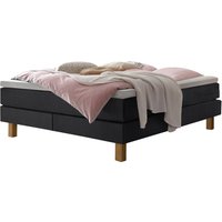 HASENA Boxspringbett "Isoba", inkl. Topper, Füsse aus massiver Eiche HASENA Boxspringbett "Isoba", inkl. Topper, Füsse aus massiver Eiche von Hasena