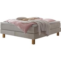 HASENA Boxspringbett "Isoba", inkl. Topper, Füsse aus massiver Eiche HASENA Boxspringbett "Isoba", inkl. Topper, Füsse aus massiver Eiche von Hasena