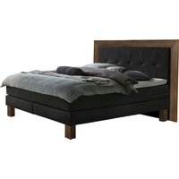 HASENA Boxspringbett "Rustico", mit breitem Holzrahmen in gebürsteter Wildeiche HASENA Boxspringbett "Rustico", mit breitem Holzrahmen in gebürsteter Wildeiche von Hasena