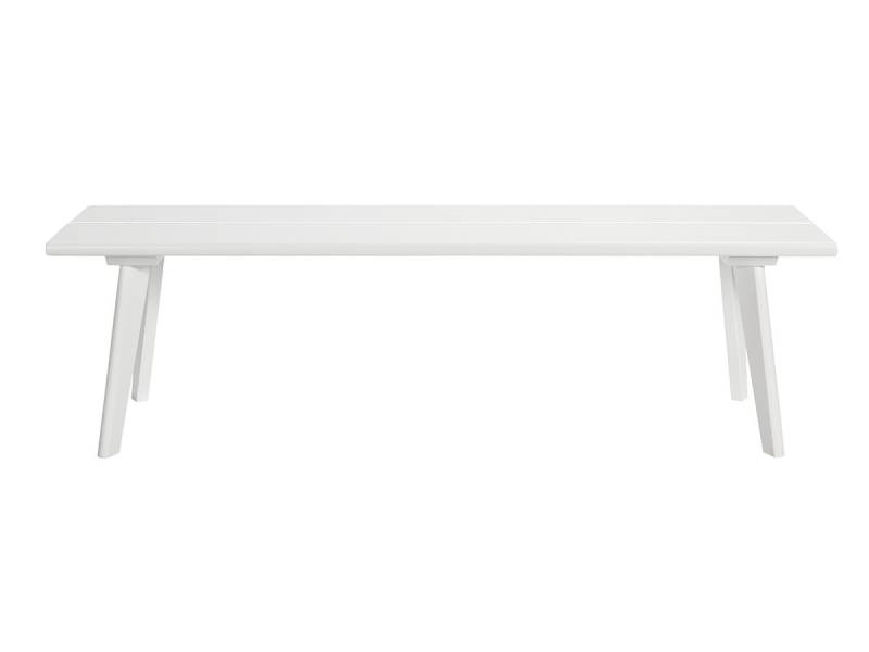 Hasena Bank Sola Woodline Buche weiss deckend, lackiert (10) von Hasena