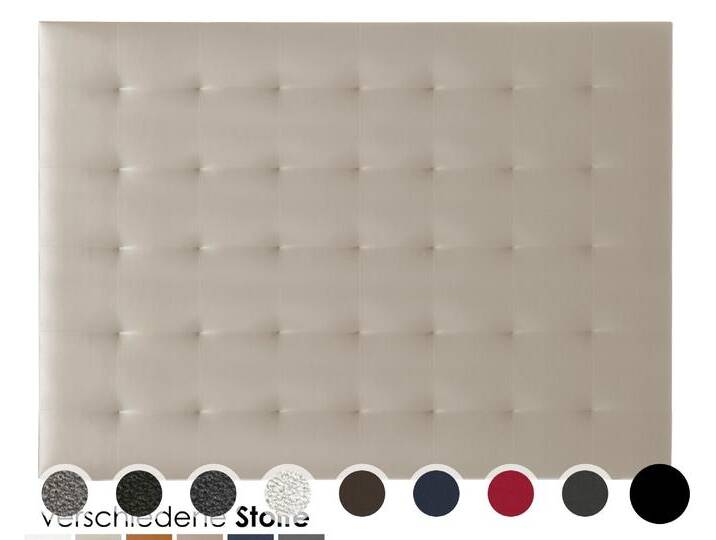 Hasena Boxspring Wandpaneele Sogno XL 201 cm / PK3 Alpina 392 Red von Hasena