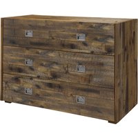 Hasena Factory - Line Calino Kommode 3 Schubladen Massivholz 105x46x71 cm von Hasena