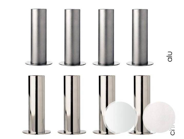 Hasena Factory-Line Füsse Grado alu 10 cm von Hasena