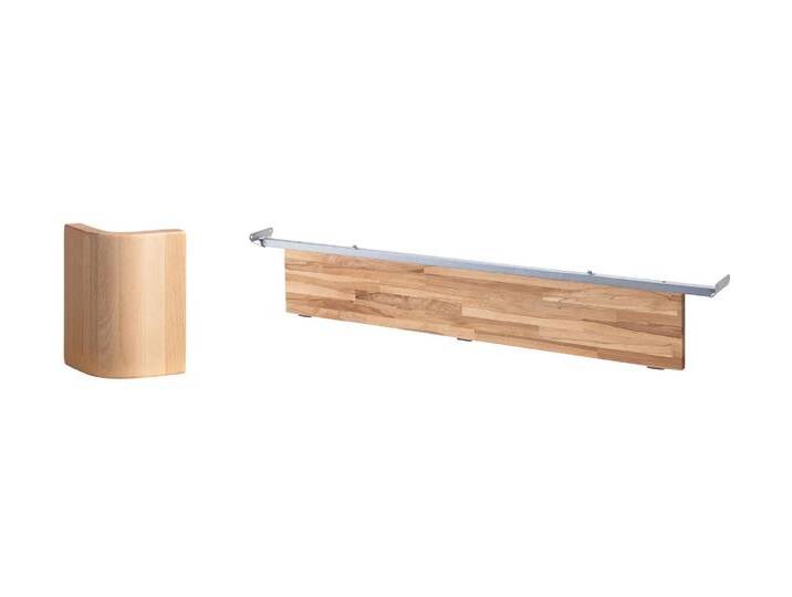 Hasena Füsse Eviron 2er-Set / 25 cm / 100 cm / Kernbuche natur, geölt von Hasena