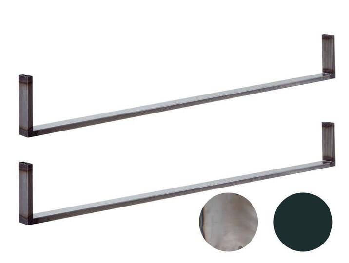 Hasena Füsse Indus 2er-Set / 25 cm / Anthrazit / 200 cm von Hasena