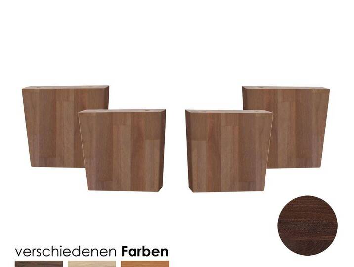 Hasena Füsse Tobus 4er-Set / 20 cm Buche schoko Hasena Füsse Tobus 4er-Set / 20 cm Buche schoko von Hasena
