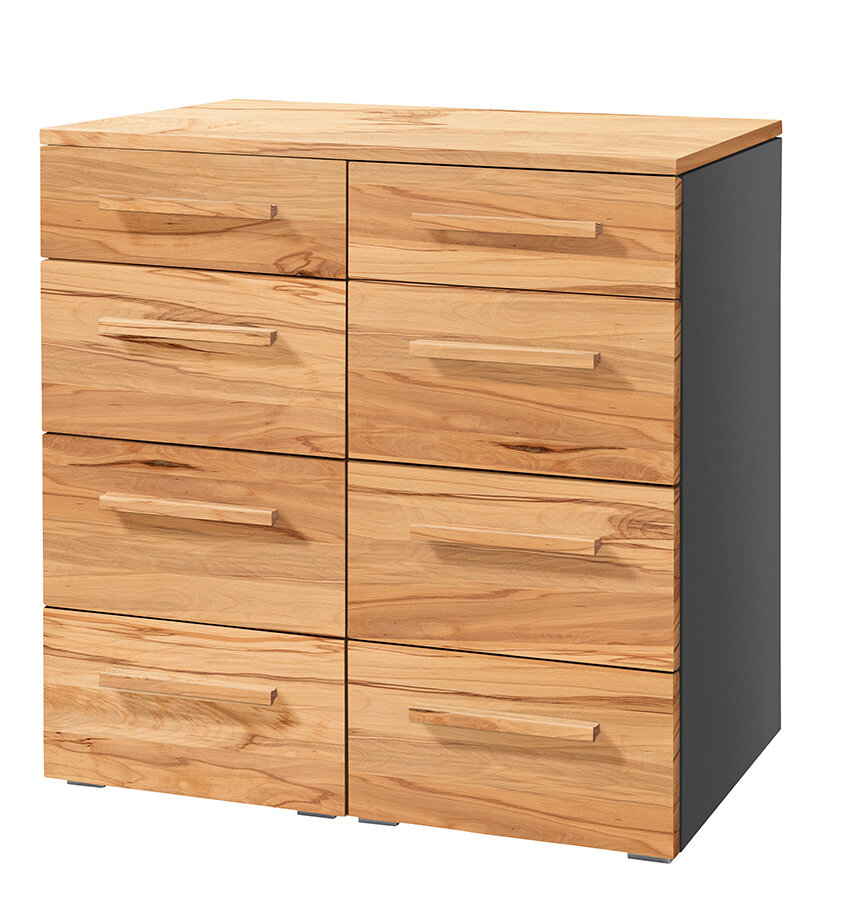 Hasena Selezione Kommode Quatrine anthrazit Wildbuche natur, geölt zerlegt Hasena Selezione Kommode Quatrine anthrazit Wildbuche natur, geölt zerlegt von Hasena