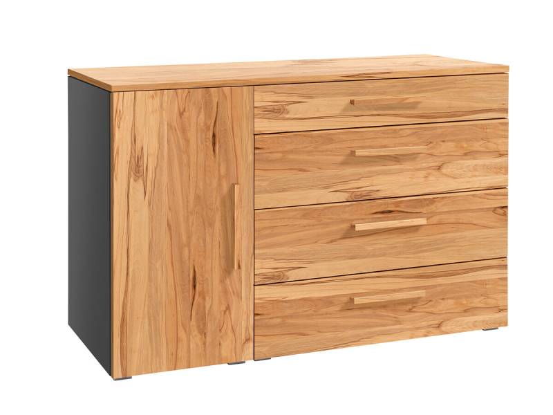 Hasena Selezione Kommode Totrino anthrazit Wildbuche natur, geölt zerlegt von Hasena