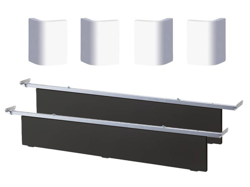 Hasena Kufen Eviron Fine-Line Buche anthracit deckend, lackiert (16) Buche weiß deckend lackiert (10) 100 cm von Hasena