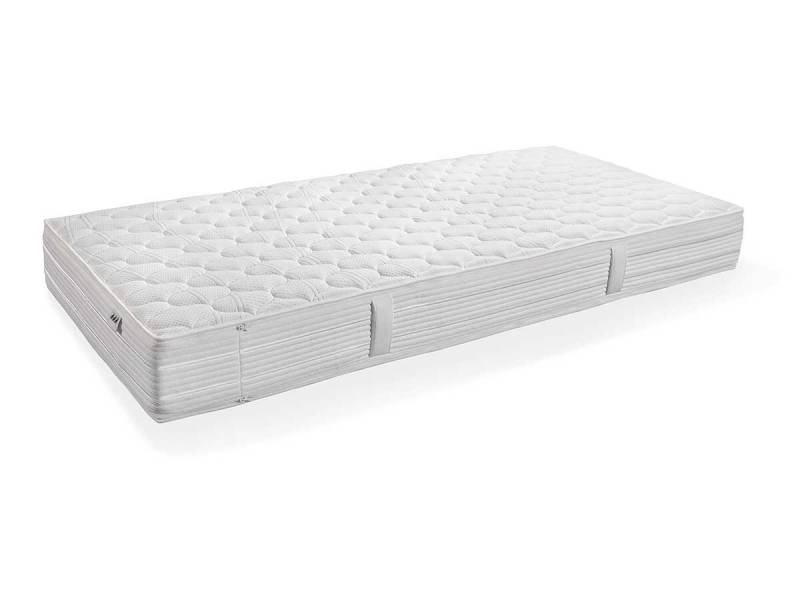 Hasena Matratze Opalin Drell 80 x 210 cm H3 von Hasena