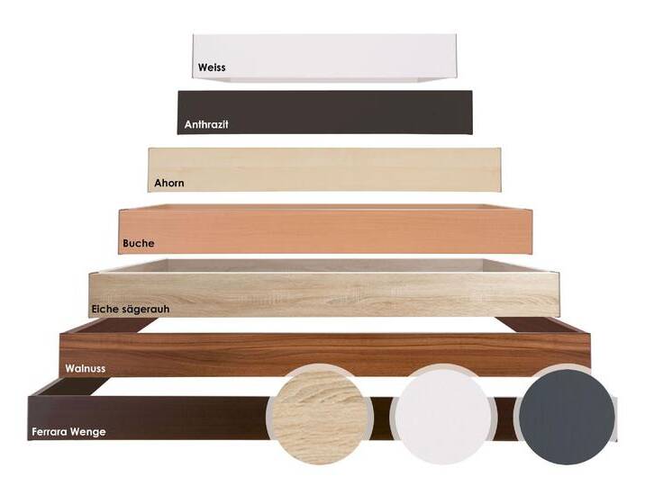 Hasena Movie-Line Bettrahmen Star 16 100x220 cm / Eiche sägerauh natur Nachbildung Hasena Movie-Line Bettrahmen Star 16 100x220 cm / Eiche sägerauh natur Nachbildung von Hasena