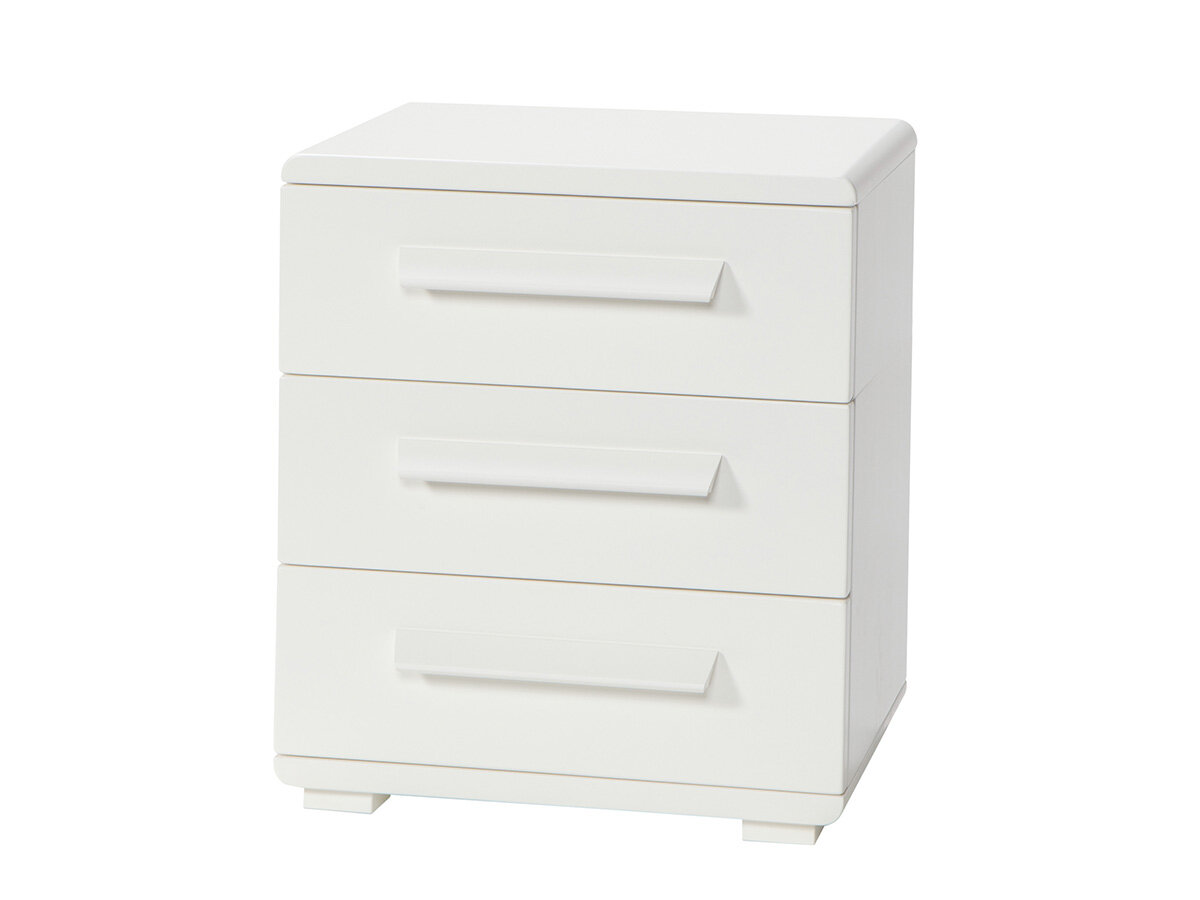 Hasena Nachttisch Trigo Fine-Line MDF weiß deckend lackiert (10) von Hasena
