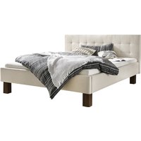 Hasena Noemi Polsterbett Massivholz 100% Polyester inkl. Midtrever von Hasena