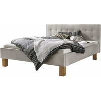 Hasena Noemi Polsterbett Massivholz 100% Polyester inkl. Midtrever von Hasena