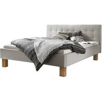 Hasena Noemi Polsterbett Massivholz 100% Polyester inkl. Midtrever von Hasena