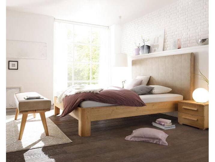 Hasena Oak-Line Massivholzbett Ronda/Colina L 200x200 cm Eiche cognac 20 cm Hasena Oak-Line Massivholzbett Ronda/Colina L 200x200 cm Eiche cognac 20 cm von Hasena