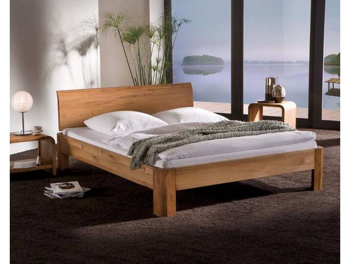 Hasena Oak-Line Massivholzbett Ronda/Lisio 200x200 cm Eiche graphit 20 cm Hasena Oak-Line Massivholzbett Ronda/Lisio 200x200 cm Eiche graphit 20 cm von Hasena